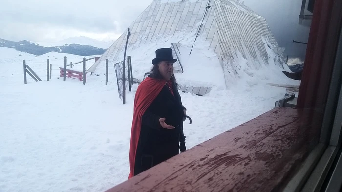 Turistul de pe munte FOTO Salvamont Bușteni