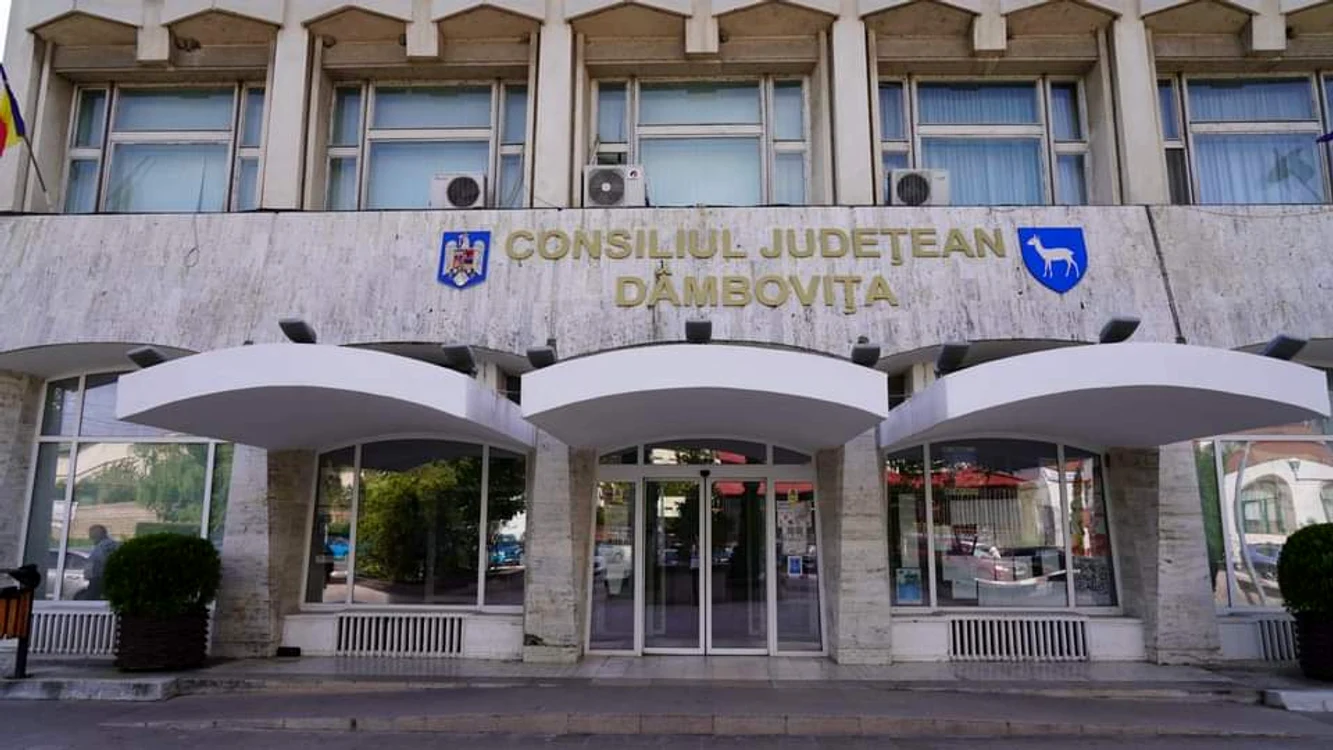 Palatul administrativ din Dâmbovița. FOTO CJ Dâmbovița