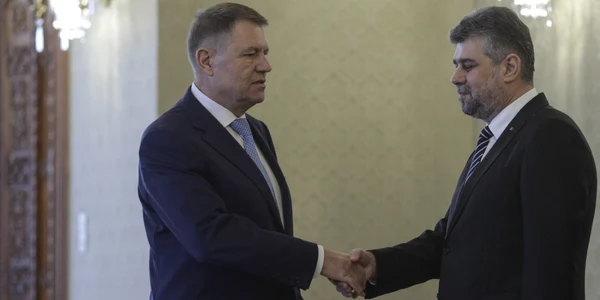 klaus iohannis marcel ciolacu cotroceni 6 februarie 2020 foto inquam photos octav ganea