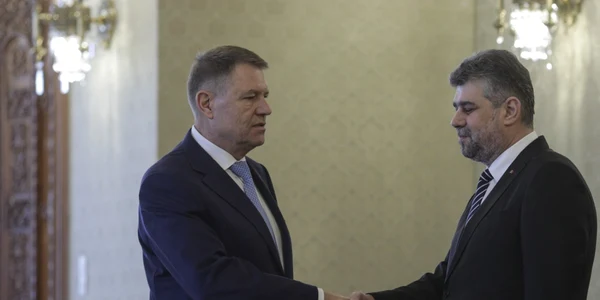 klaus iohannis marcel ciolacu cotroceni 6 februarie 2020 foto inquam photos octav ganea