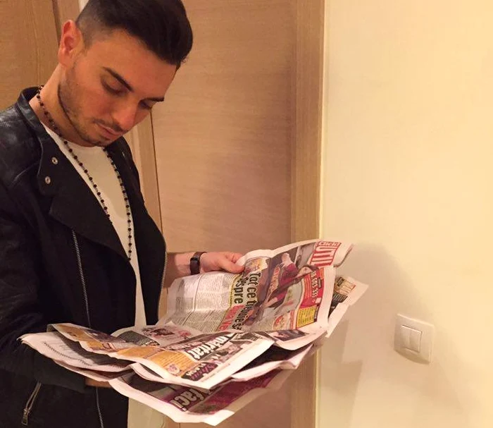 Faydee s-a adaptat perfect la viaţa din România şi a devenit un fan al ziarului "Click!"