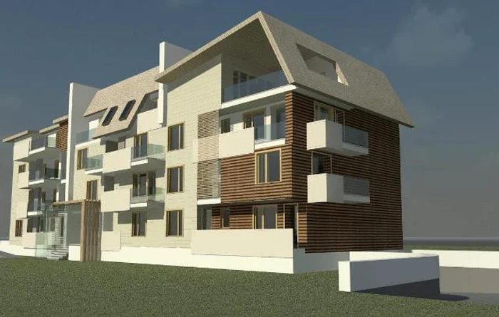 
    Imobilele se vor ridica pe 7.000 de metri pătraţi. Suprafaţa rămasă va fi ocupată cu alei de acces şi grădini private  