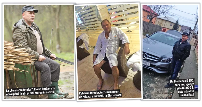 Nea Raţă se bucură de agoniseala de la PRO TV şi se relaxează  înainte de începerea unui nou sezon de «Ferma vedetelor»