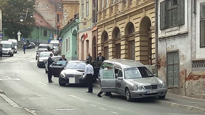 Klaus Iohannis a ajuns la Sibiu, pentru înmormântarea soacrei sale