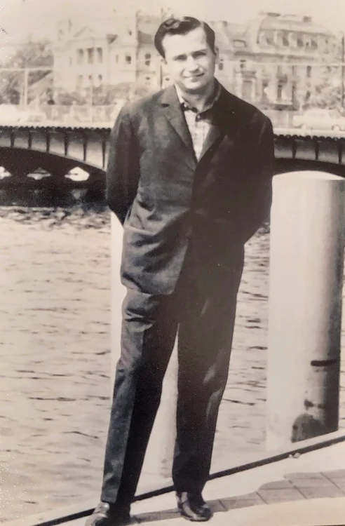 Ion Iliescu în delegație (foto din arhiva personală Ion Iliescu)