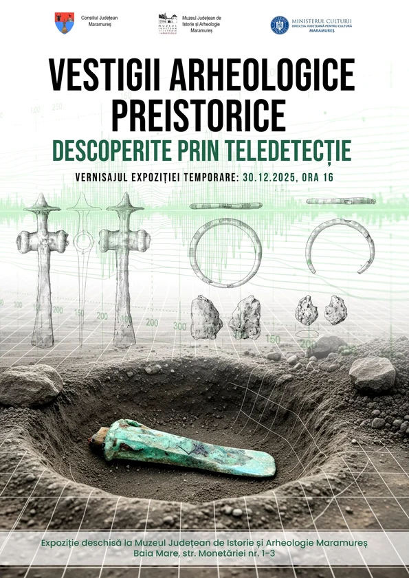 Expoziție dedicată artefactelor descoperite ajutorul detectorului de metale în Maramureș