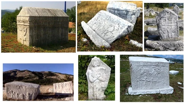 Monumentele funerare ale vlahilor din Herțegovina / FOTO jpeg