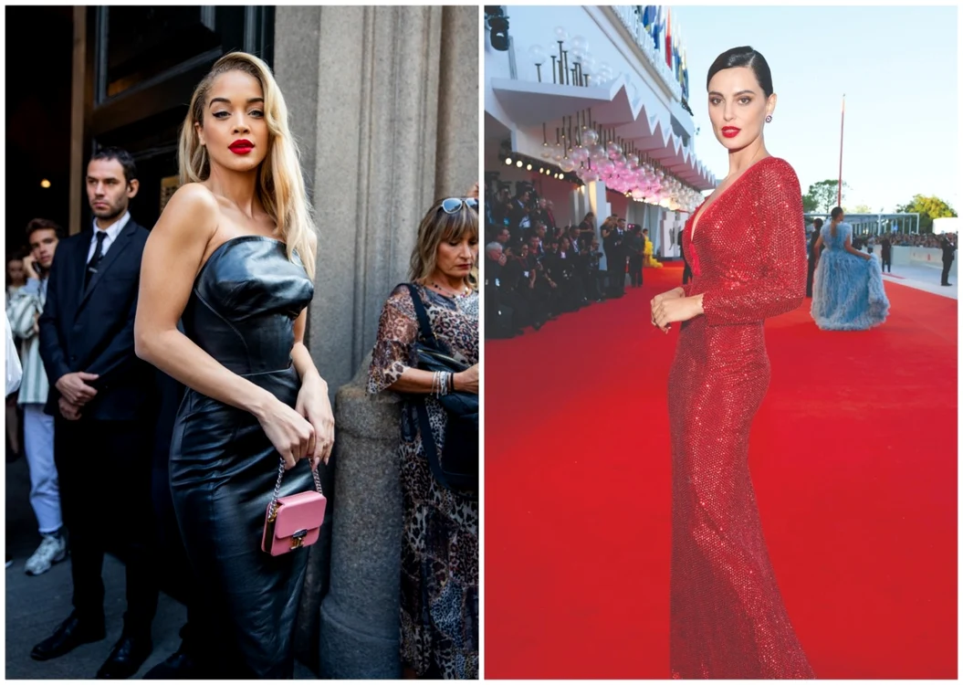 Modelul Jasmin Sanders şi Catrinel Marlon (Menghia) FOTO Getty Images