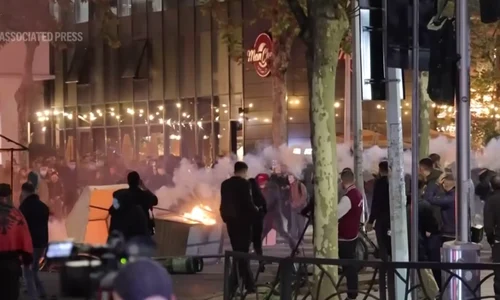 studentii protesteaza in albania png