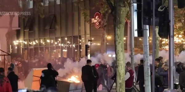 studentii protesteaza in albania png