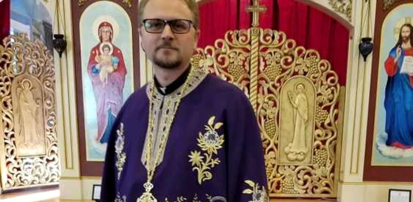 Preot Bogdan Nichitean. FOTO:Arhiva personală