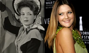 Drew Barrymore și mătușa ei, moartă prematur  sursa   Shutterstock, Frontier Badmen (1943) jpg