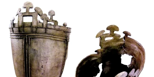 Cazanul hunic de la Ionești, piesa extrem de rară de la Curtea Domnească. FOTO biblioteca-digitala.ro