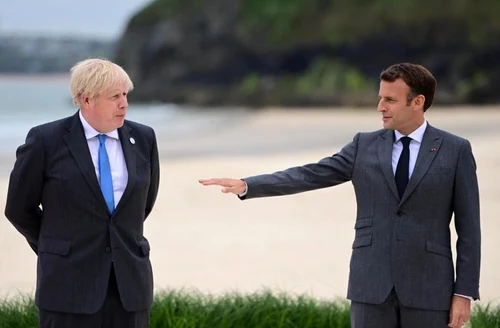 macron boris johnson g7 summit 11 iunie 2021 foto epa efe