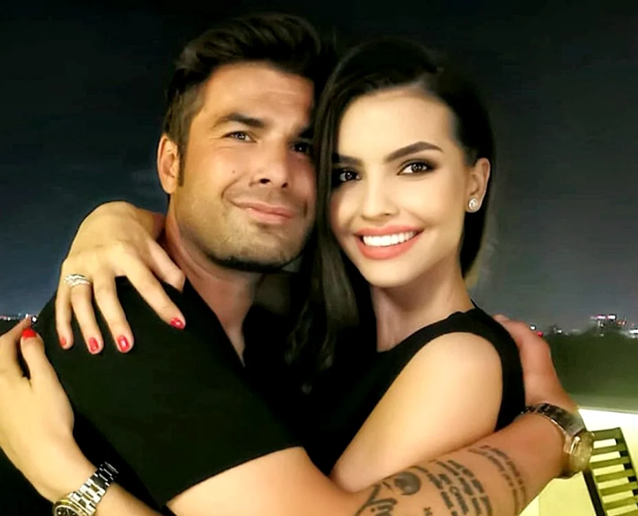 Adrian și Sandra Mutu. Foto: Instagram