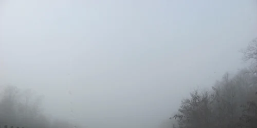 Pe Autostrada Soarelui vizibilitatea este redusă