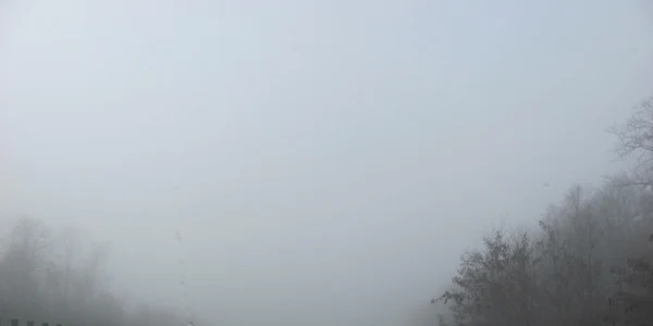 Pe Autostrada Soarelui vizibilitatea este redusă