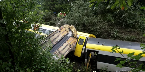 Tren deraiat în Germania FOTO Profimedia