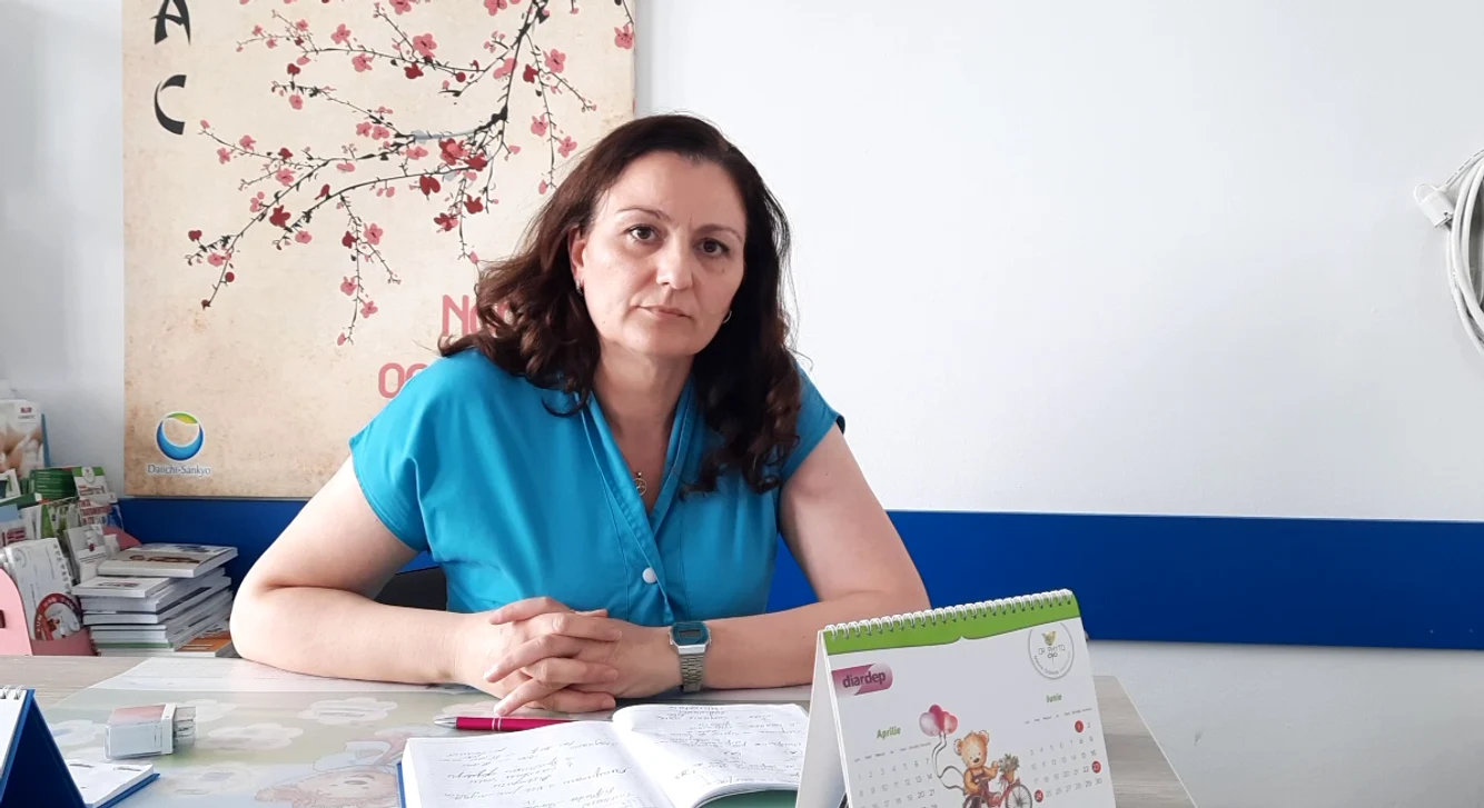 Gina Anica este medic primar pediatru. SURSA SJU Buzău