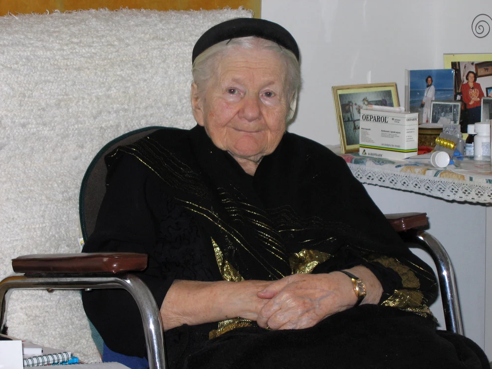 Irena Sendler supranumită Îngerul Varșoviei înainte de a muri în 2008, la 98 de ani