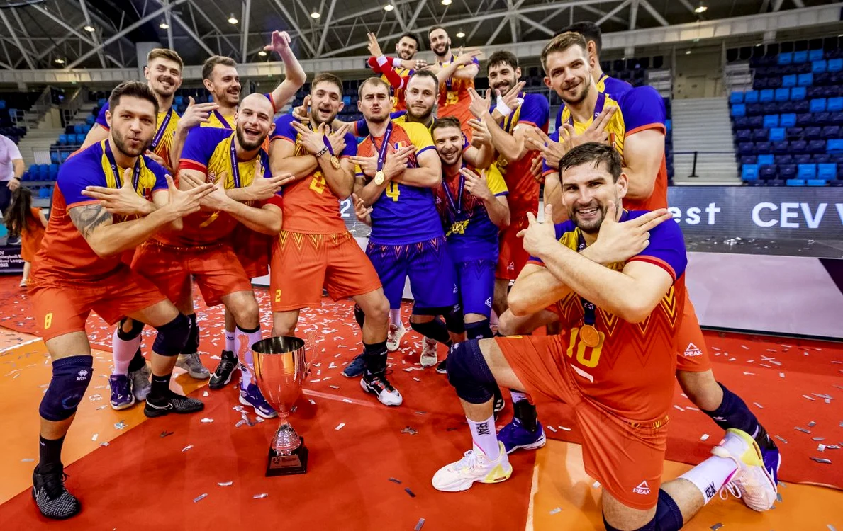 România a cucerit pentru a doua oară trofeul Silver League (FOTO: CEV)