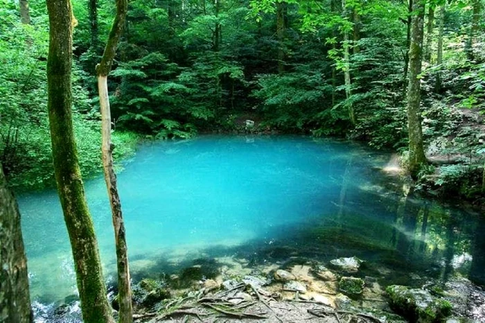 Lacul Ochiul Beiului, unul dintre cele mai frumoase din România / foto: Pinterest 