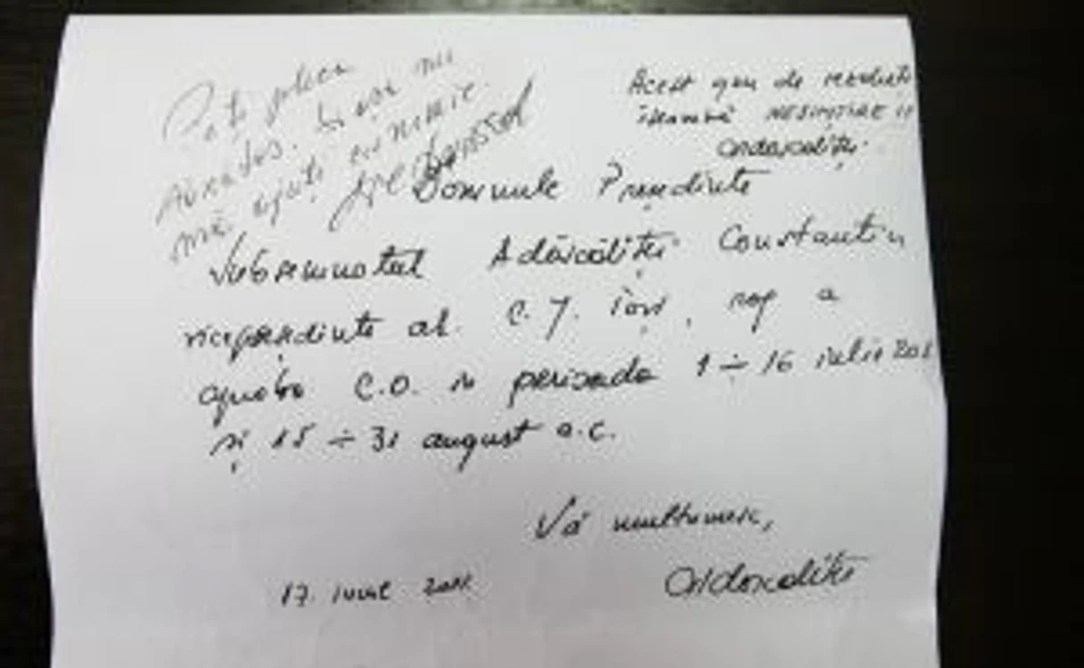 Schimb de scrisori între Simirad şi Adăscăliţei