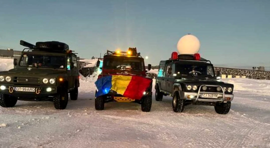 Cu aro la Polul Nord Sursa Foto: Asociaţia NapocAro