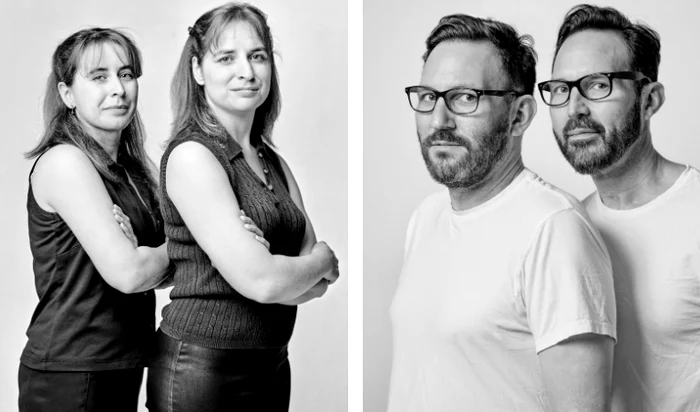 Perechi de sosii: Geneviève Kirouac și Dominique Sévigny | Michael Malone și Charles Hall Chasen