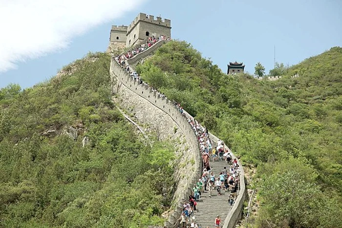 Marele Zid Chinezesc a fost redeschis publicului, după două luni Foto Arhivă Click!