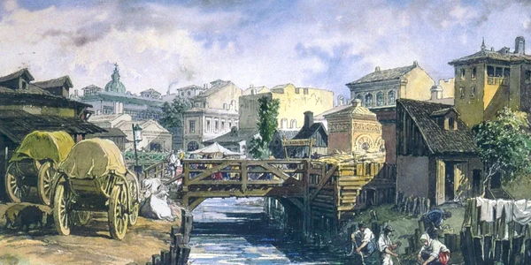 Bucureşti văzut la 1868-1869 de primul său artist oficial - Amedeo Preziosi Sursa foto wikipedia.org