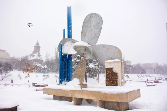 „Elicea” de pe Faleza Dunării, un simbol al Galațiului FOTO: George Nica