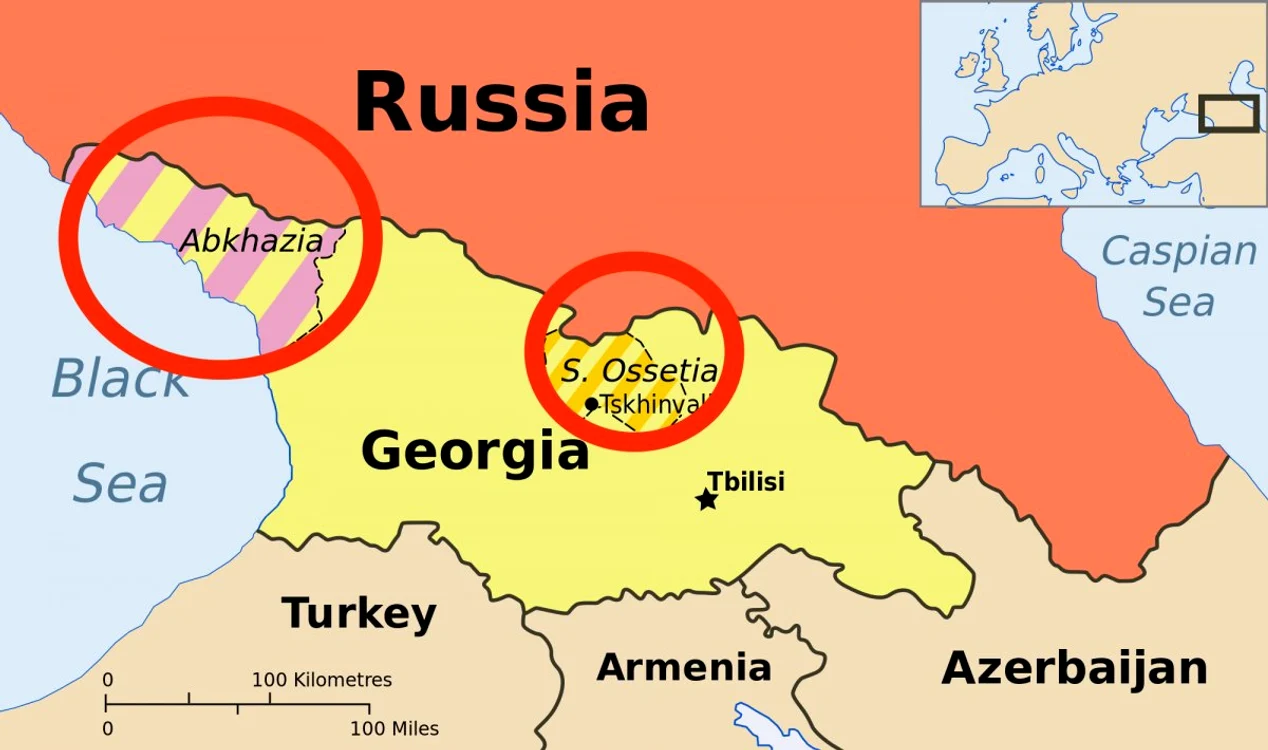 Regiunile separatiste ale Georgiei, Abhazia și Osetia de Sud