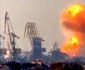 Razboi in Ucraina 24-25 martie 2022 explozie vasul militar rusesc Orsk incendiu port Berdyansk FOTO Profimedia