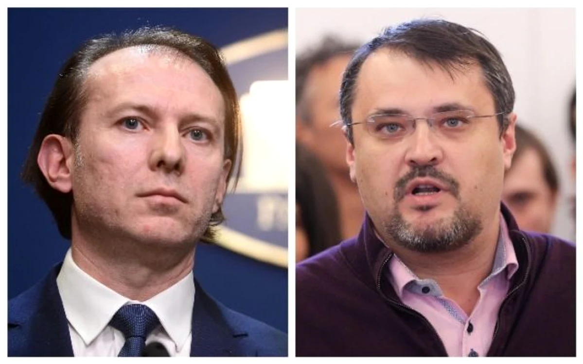 Premierul Florin Cîţu şi ministrul Cristian Ghinea. FOTO Mediafax Foto, Inquam Photos