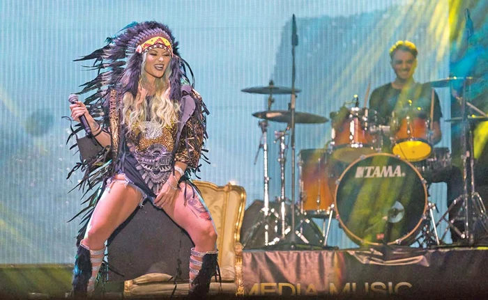 Delia a lansat hit după hit, este în toate topurile muzicale, și a devenit o răsfățată a premiilor muzicaleFOTO: Alex Vlad Covaci