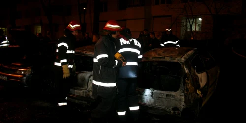 Incendiul a fost stins în mai puțin de 10 minute