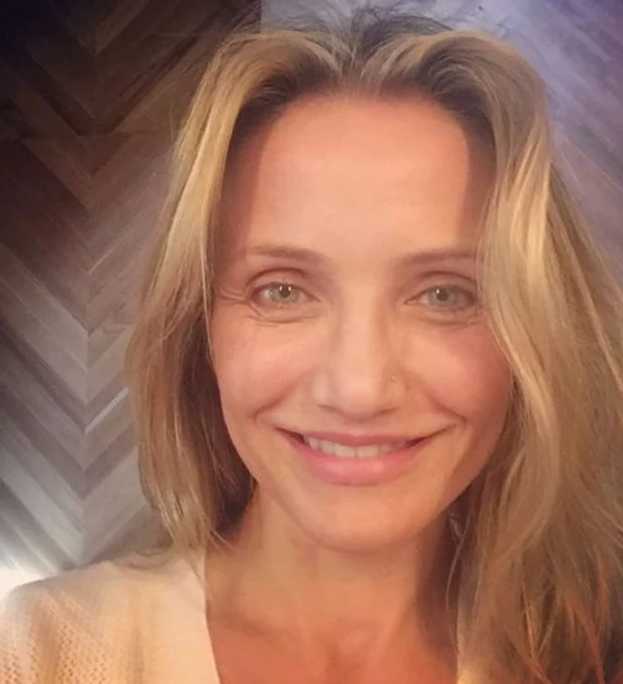 Cameron nu se teme să se arate fără machiaj