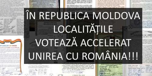 moldova voteaza unirea cu romania