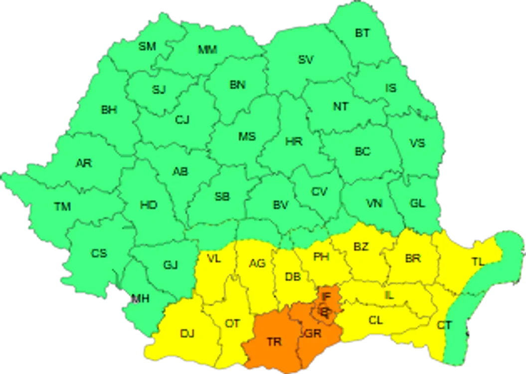 Canicula continuă în România / foto: ANM