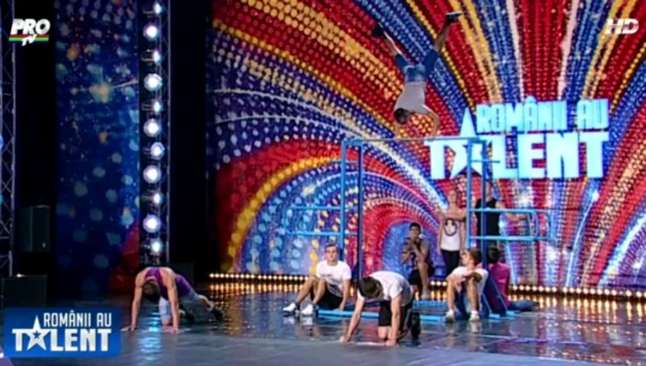 Senzaţie la bară la «Românii au talent»