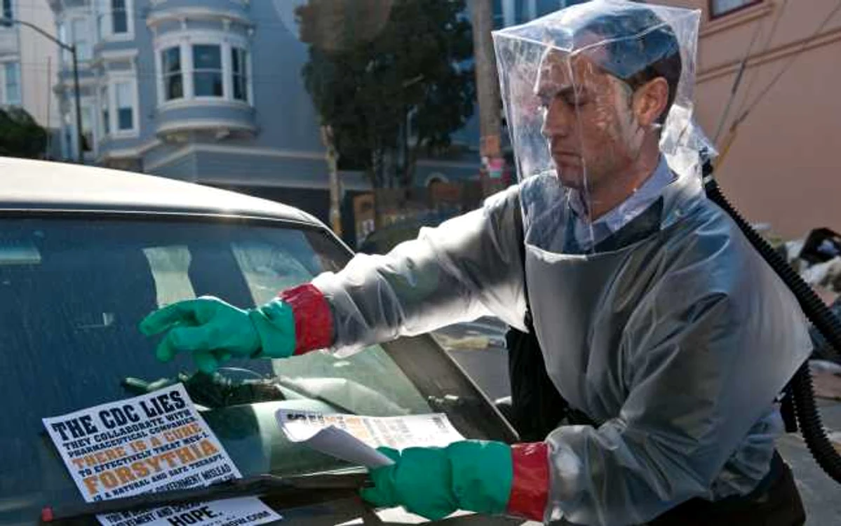 Jude Law în „Contagion“ FOTO Cinemagia