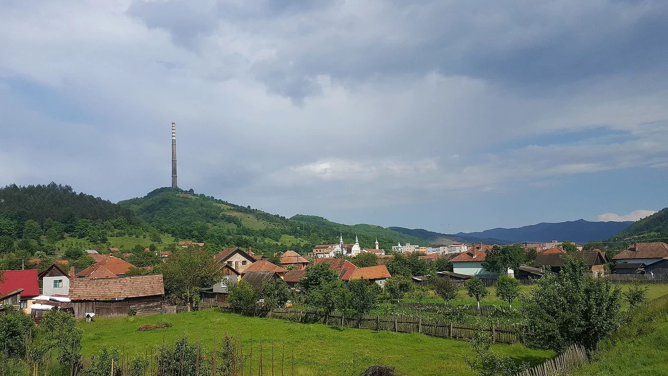 Orașul Zlatna. Panoramă. Foto: Jan Pesula. Wikipedia