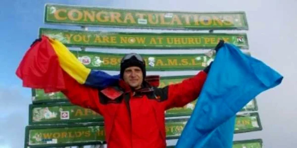 Florin Bogdan Năstase a cucerit Kilimanjaro. FOTOflorinnastase.com