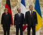 Negocieri la Minsk - Porosenko - Hollande - Merkel - Putin - Lukasenko FOTO AP