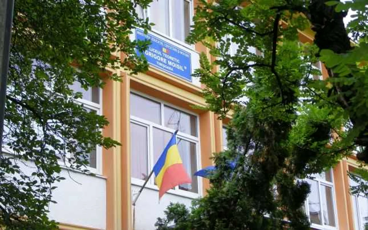 Liceul "Grigore Moisil" din Timişoara are un elev cu media 10 şi alţi trei în TOP 10 Foto: Arhivă