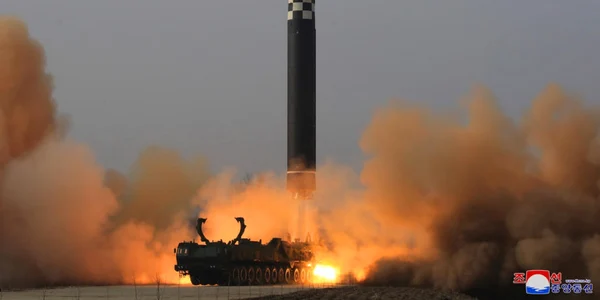 coreea de nord racheta balistica intercontinentala lansare test foto  KCNA via epa efe
