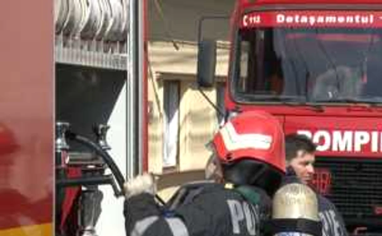 Incendiu la subsol