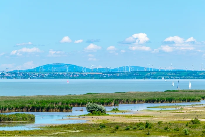 Neusiedler See, lac la granița austro-ungară. Foto: Shutterstock