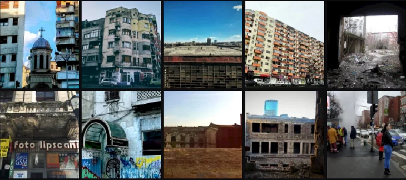 Imagini cu zonele rău famate ale Bucureștiului Foto Rotten Trips